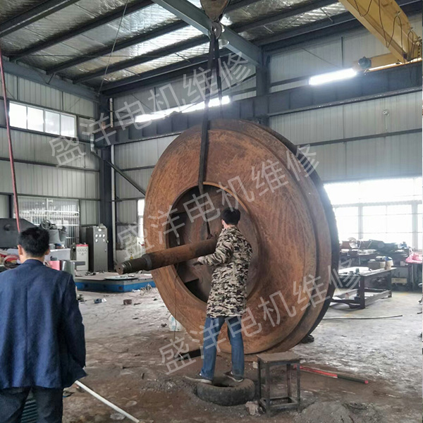 马鞍山风机维修现场